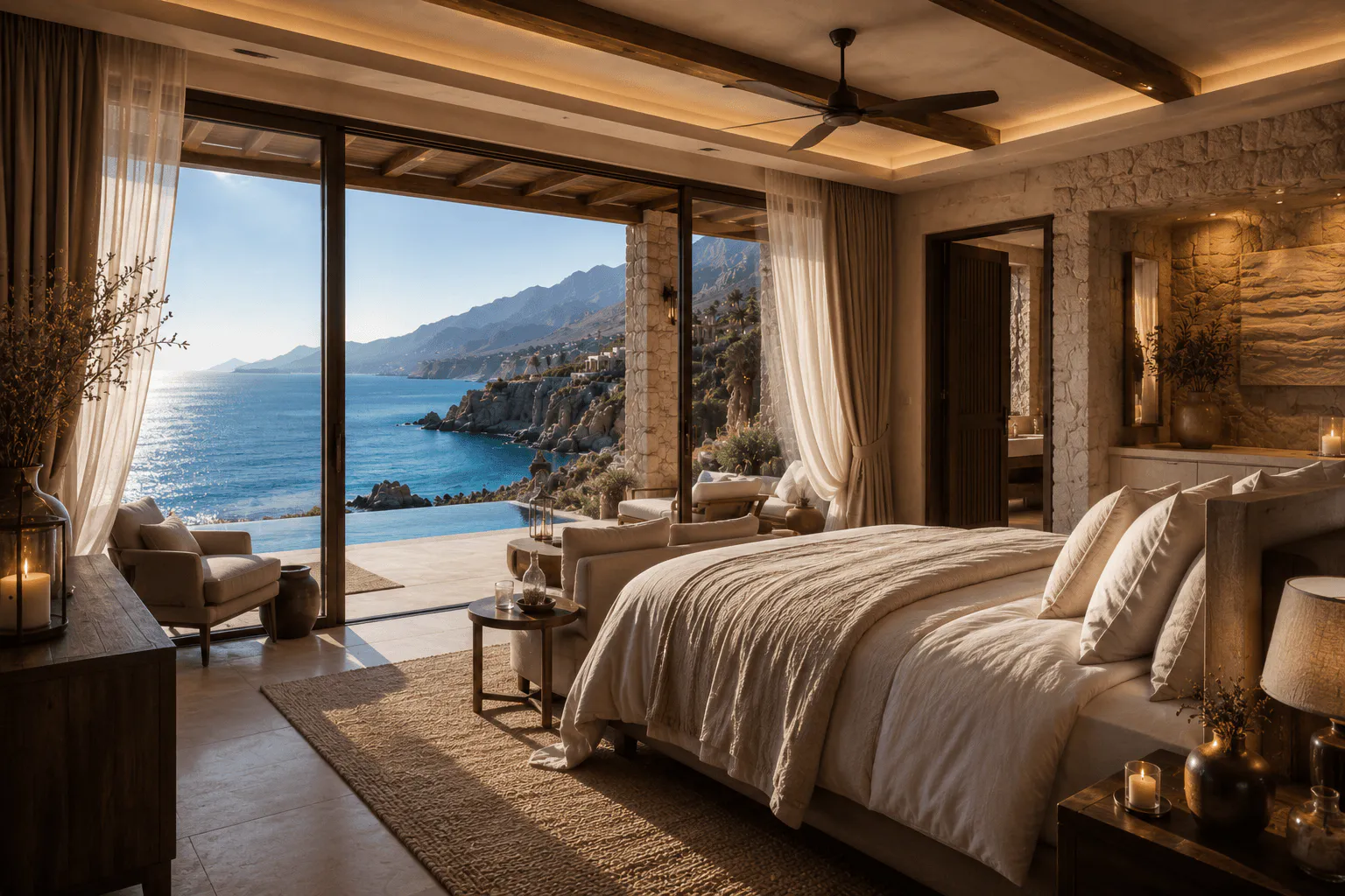 Sea-view suites